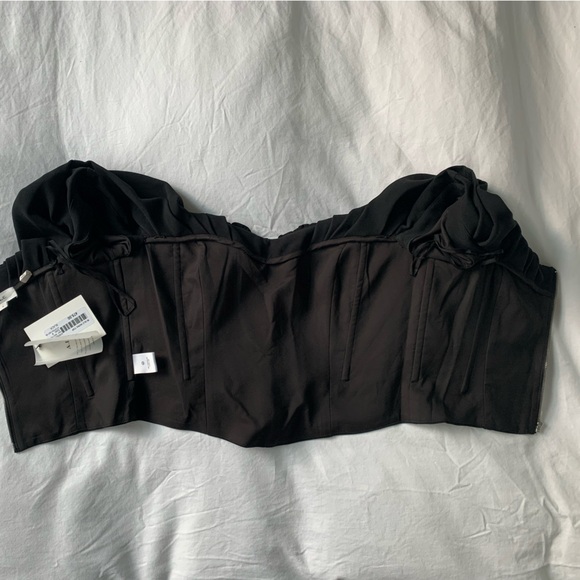 NWT A.L.C. Nora Off Shoulder Black Top | Size 4 - Picture 11 of 11